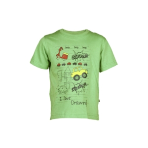 Doodle Boy's I love Driving Green Kidswear