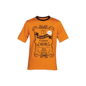 Doodle Boy's I am Handsome No1 Rust Kidswear