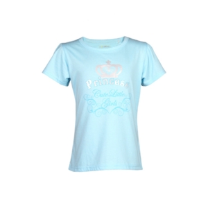 Doodle Girl's Princess Cute Little Light Blue Kidswear