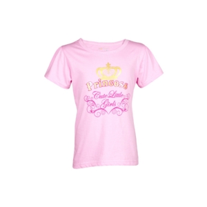 Doodle Girl's Princess Cute Little Pink Kidswear