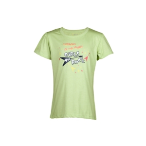 Doodle Girl's Tonight Night Rock Light Green Kidswear