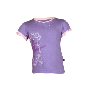 Doodle Girl's Raw Edges Purple Teen Kidswear