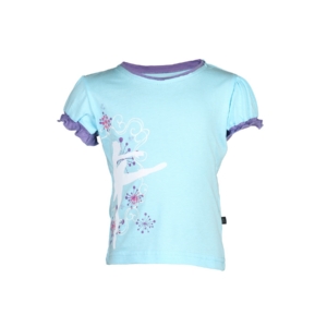 Doodle Girl's Raw Edges Light Blue Teen Kidswear