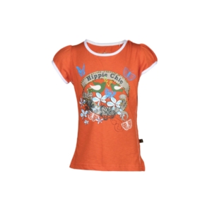 Doodle Girl's Hippie Chic Orange Teen Kidswear