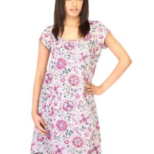 W Women Printed White Kurtas