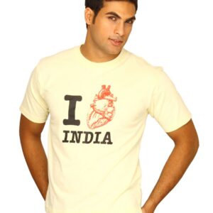 Tantra Men's Love India Cream T-shirt
