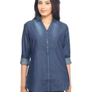 Scullers For Her Women Blue Top