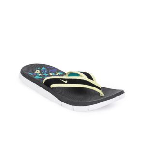Nike Women Black Solarsoft Thong Flip Flops