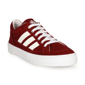 ADIDAS Men's Kestrel Bargundy White Shoe