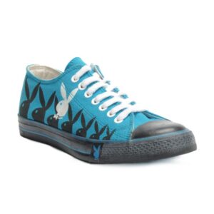 Playboy Men Blue Canvas Shoes