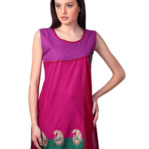 Span Women Magenta Kurta