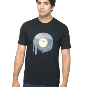 Mark Taylor Men Printed Black T-shirt