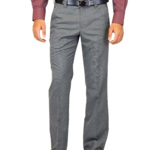 Indigo Nation Men TR Yarn Dyed Grey Trousers