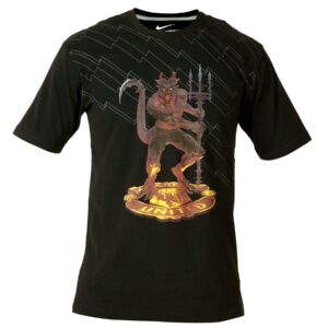 Nike Men Manu Auth Graphic Black T-Shirts