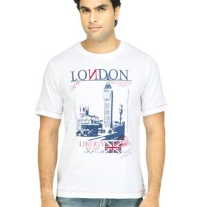 Locomotive Men Printed White T-shirt