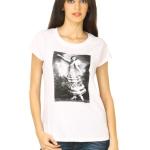 Flying Machine Women RN HS White Tshirts
