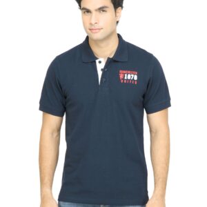 Manchester United Men Navy Blue Tshirt