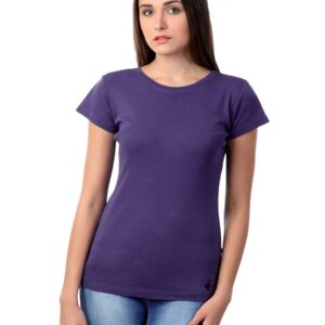 Femella Women Purple T-Shirt