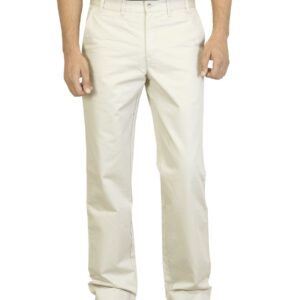 Scullers Men Cream Trousers