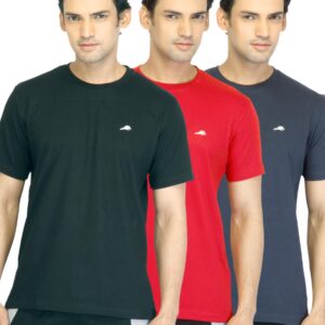 2go Active Gear USA Men Pack Of 3 T-shirt
