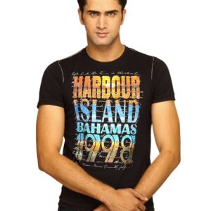 Status Quo Men's Harbour Island Black T-shirt