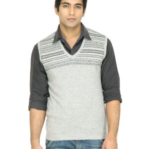 United Colors of Benetton Men Grey Sweater