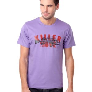Myntra Men Killer Move Purple T-shirt