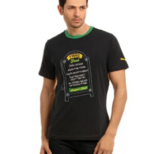 Puma Men Black Faas Graphic T-shirt