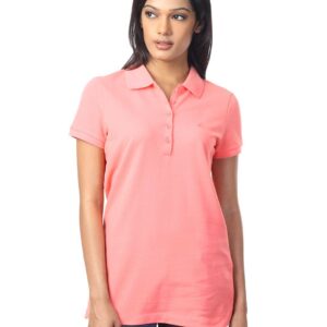 United Colors of Benetton Women Peach T-shirt