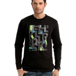 Quiksilver Men Black T-shirt