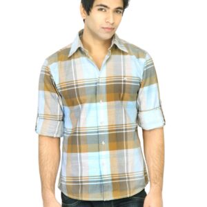 Wrangler Men Willy Blue Shirt