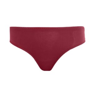 Enamor Women Maroon Mid-Rise Bikini Brief