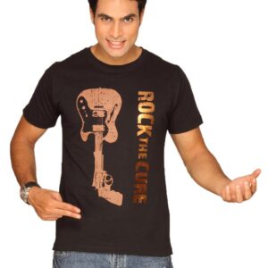 Inkfruit Men's Rock The Cure Black T-shirt
