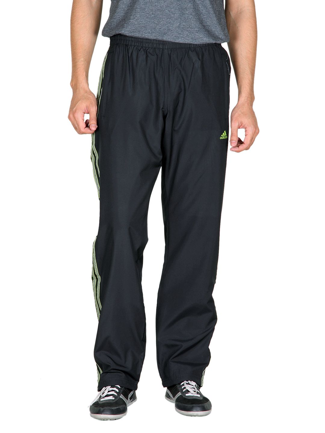 ADIDAS Men Black Track Pants
