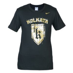 Nike Men Printed Black T-shirt