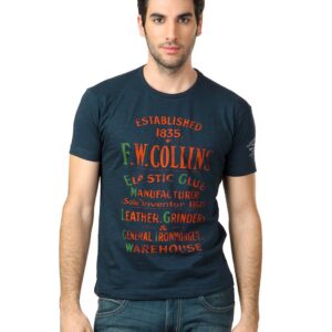 Flying Machine Men Blue T-shirt