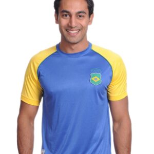 FIFA Men Brazil Blue & Yellow Jersey