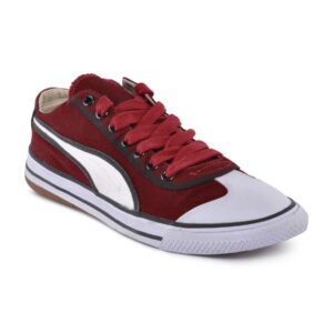 Puma Men Maroon Graphic Casual Shoes