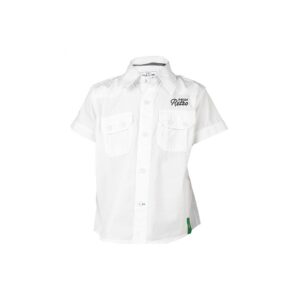 Palm Tree Kids Boys Solid White Shirts