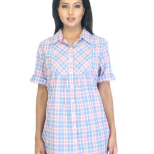 Wrangler Women Salena Blue Shirt