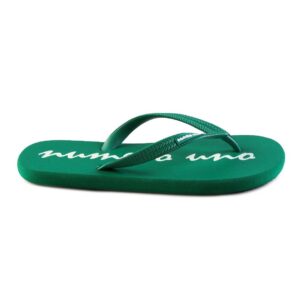 Numero Uno Men's Casual Green Graphic Flip Flop