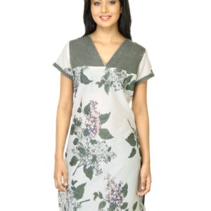 Diva Women Printed White Kurta