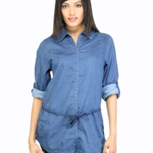 Arrow Woman Kiro Blue Shirt