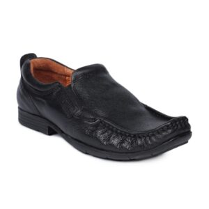 Red Chief Men Black Formal Shoes