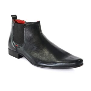 Red Tape Men Black Shoes