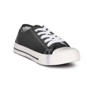 Numero Uno Men's Black Canvas Shoe