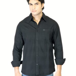 Quiksilver Men Black Shirt