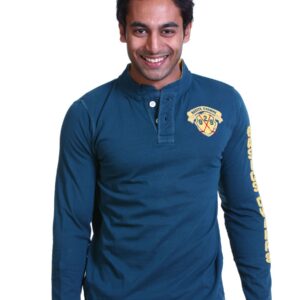 Basics Men Turquoise T-shirt