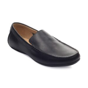 Clarks Men Black Leather Loafers