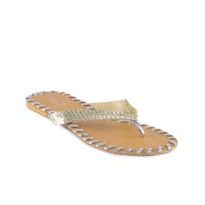 Inc. 5 Women Casual Silver Flats